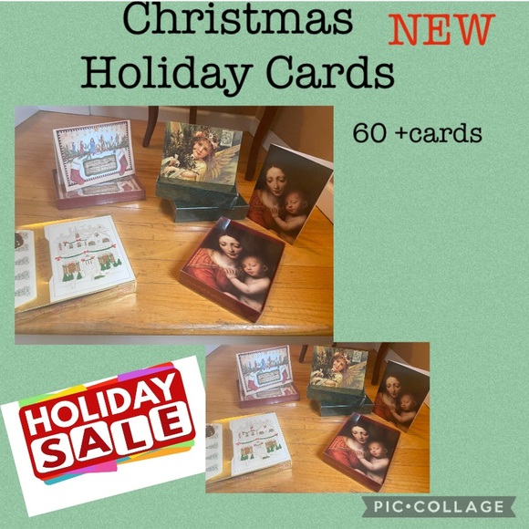 Other - NEW Gorgeous Christmas Holiday Card Sale - 60++ cards
